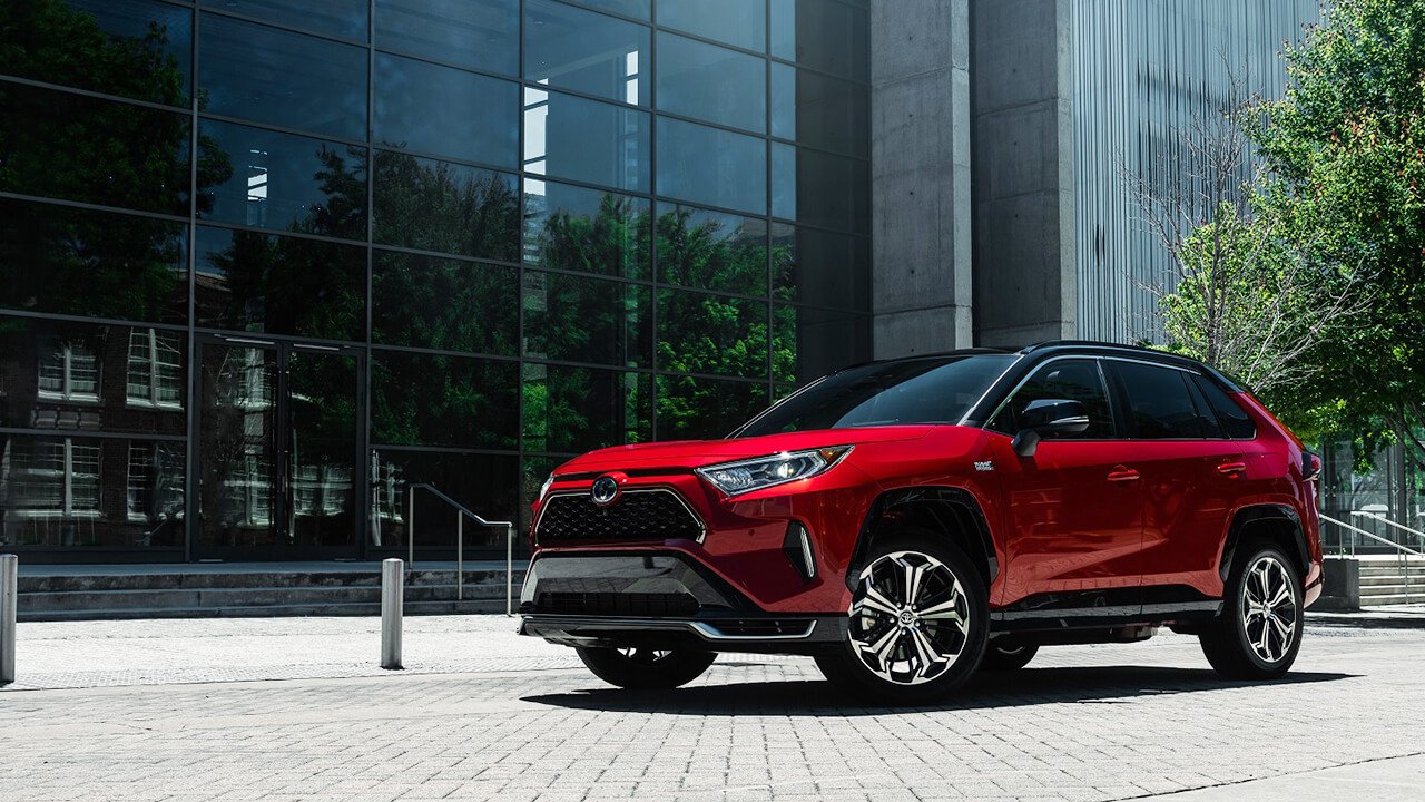 Toyota Rav4 Prime in Supersonic Red