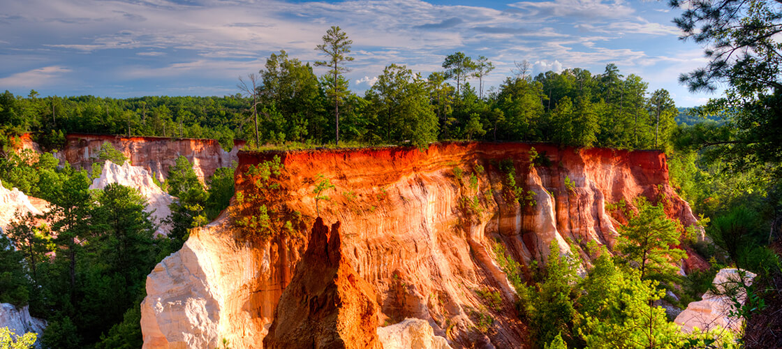 Canyon in the Southeastern United States