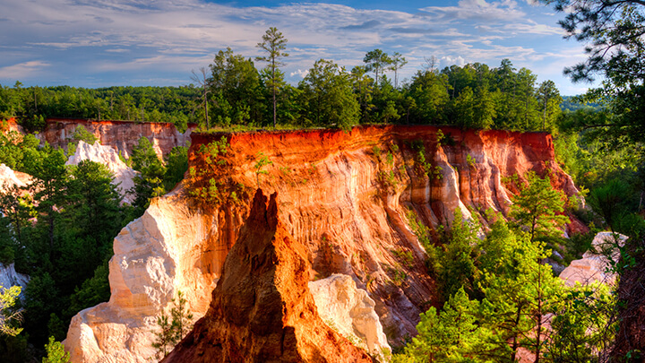 Canyon in the Southeastern United States