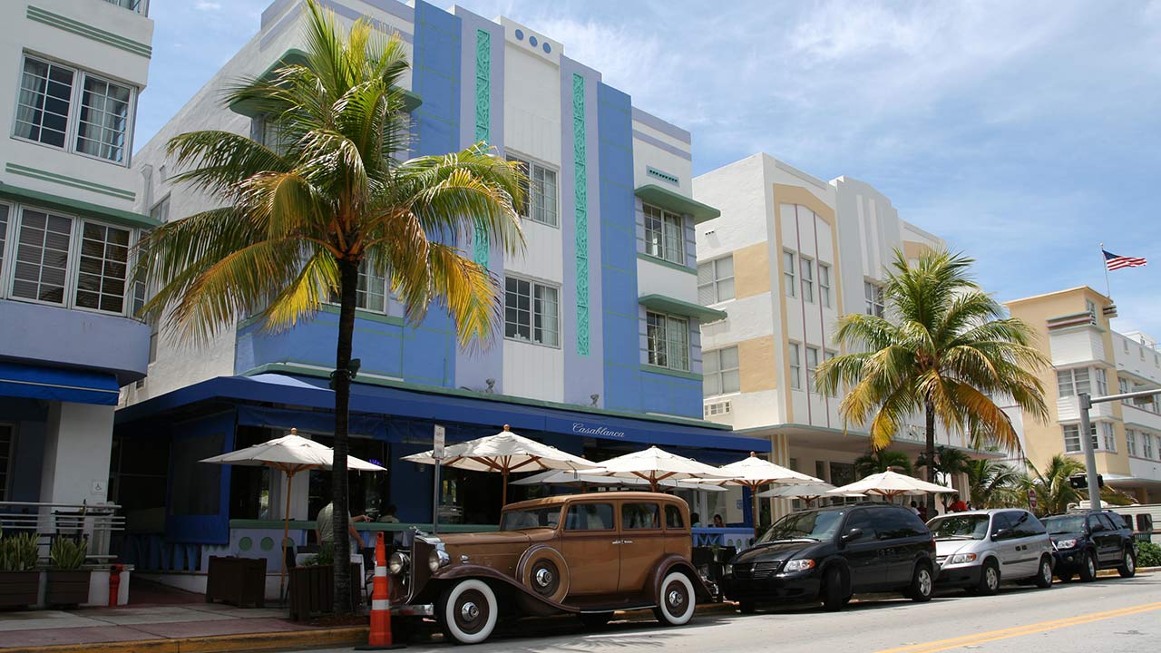 Deco Drive miami beach florida